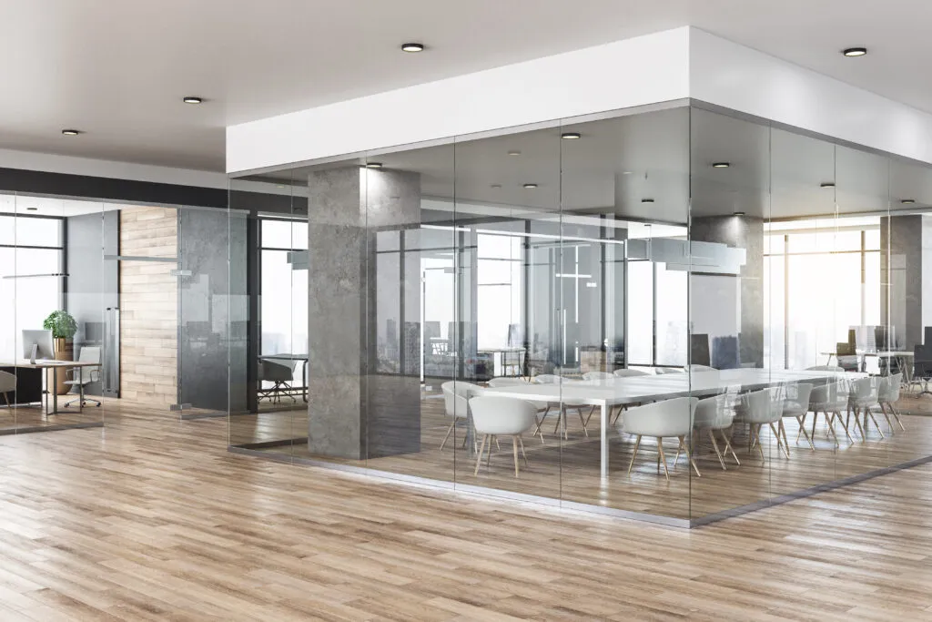 Commercial glazing project